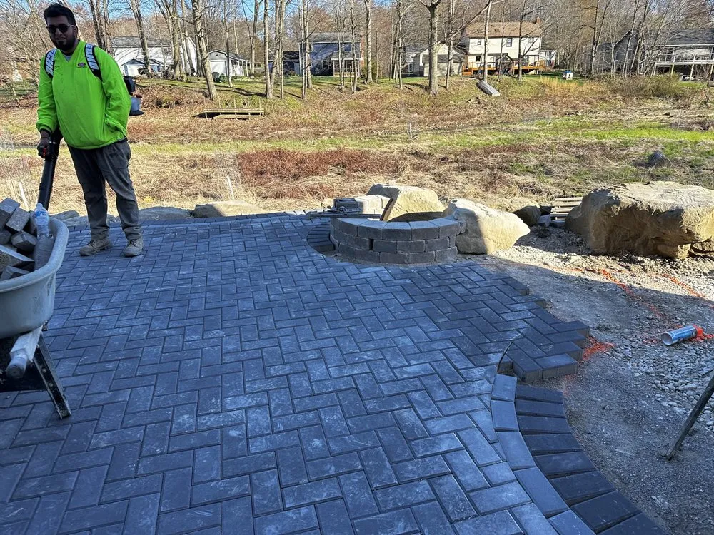 Professional landscape design in Mentor, OH by MRK Landscaping & Snowplowing