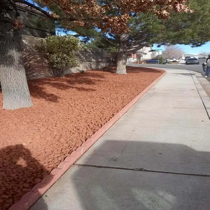 Custom landscape installation in Sparks, NV by MRO Lawn & Landscaping
