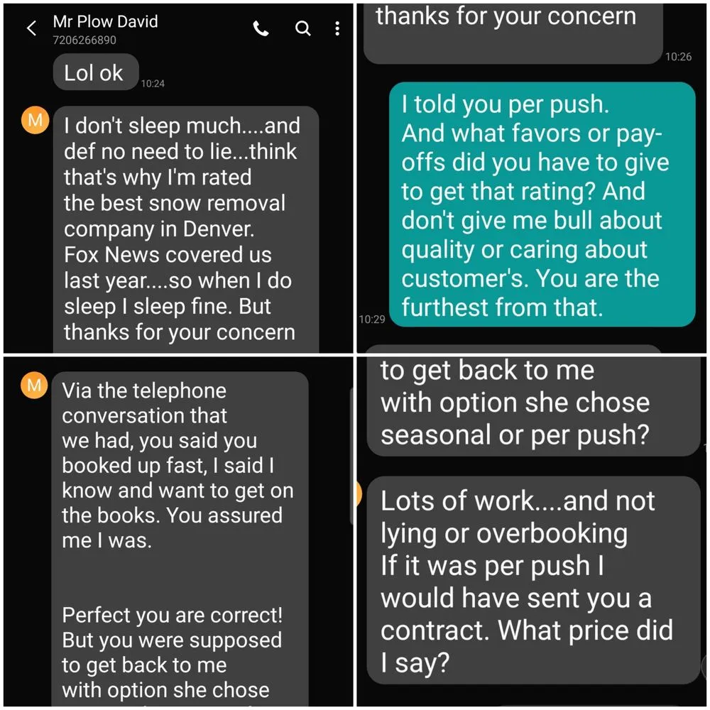 Professional landscaping services in Denver, CO by Mr.Plow