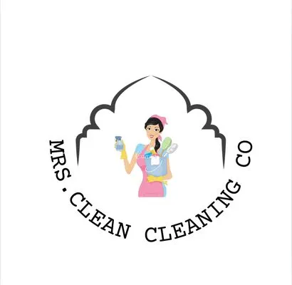 Mrs Clean Cleaning Logo