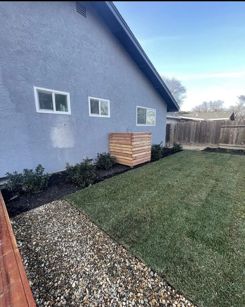 Custom garden landscaping near you in Riverbank, CA by M&R’s Landscaping and Tree Service Masters
