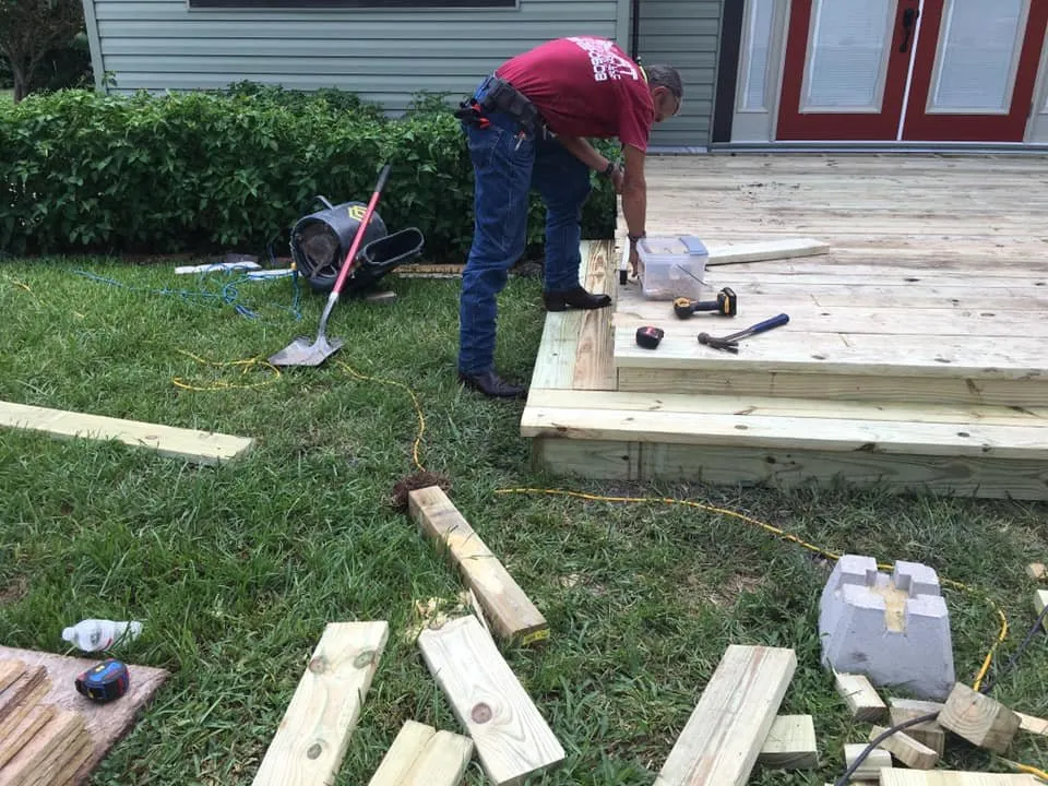 Local landscaping services for residential properties in Sanford, FL by MRT Construction