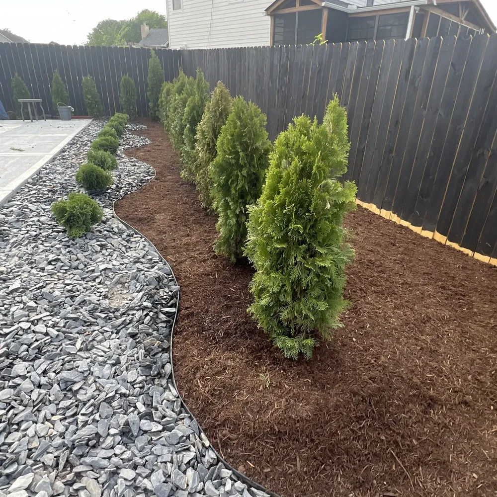 Professional yard cleanup service with custom design across Spring Hill, TN - MRX Landscaping