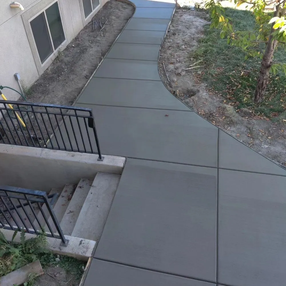 Professional lawn care service for year-round maintenance across Layton, UT - M&S Concrete Solutions