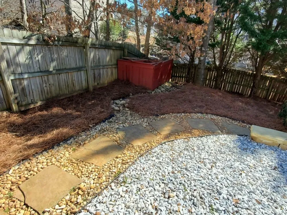 Local garden landscaping for year-round maintenance in Flowery Branch, GA by MS General Services