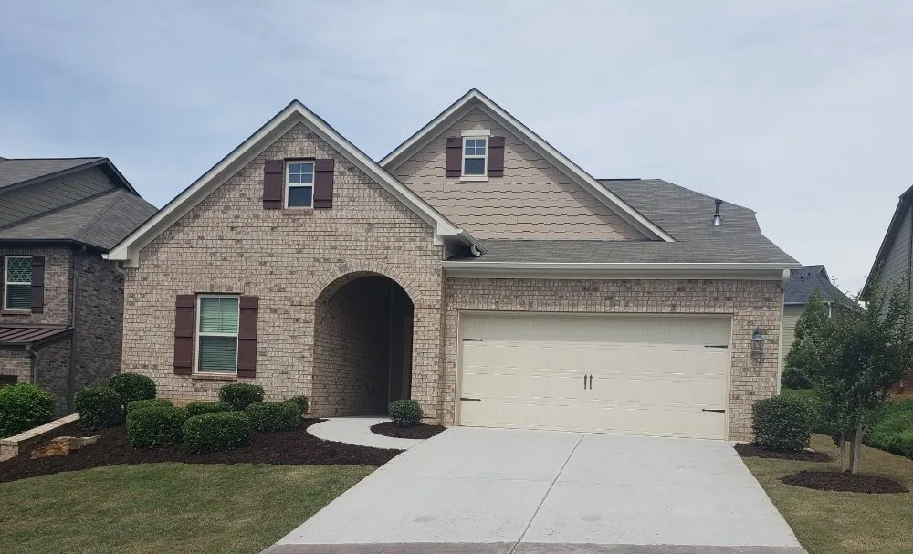 Professional landscape installation in Flowery Branch, GA by MS General Services