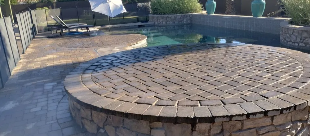 Custom garden landscaping in Mesa, AZ - MS Landscape Construction