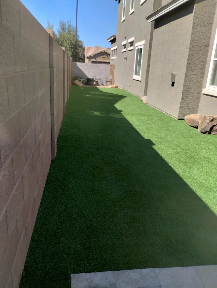 Professional lawn care service for year-round maintenance across Mesa, AZ - MS Landscape Construction