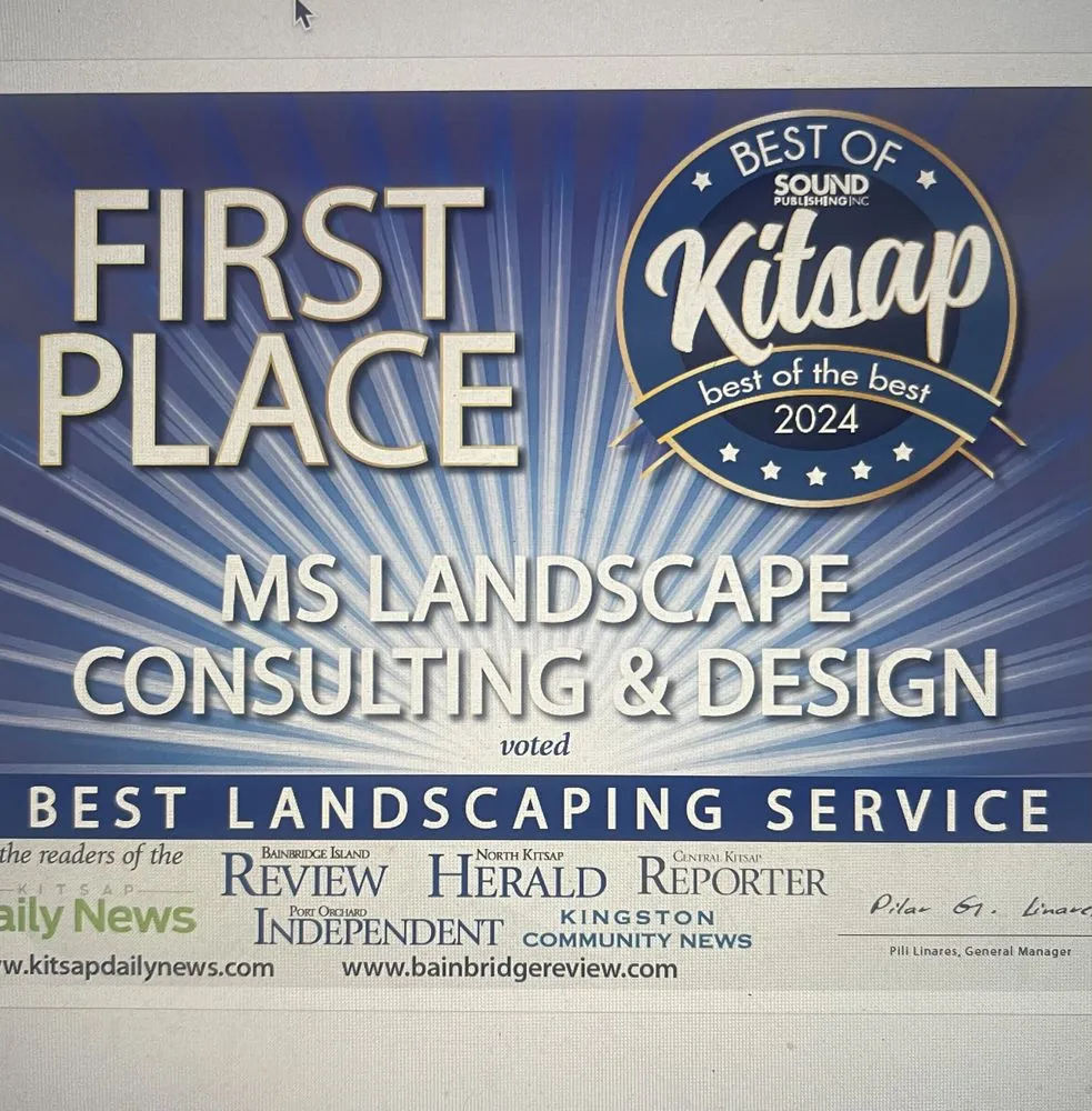 Reliable landscape design in Gig Harbor, WA by MS Landscape Consulting & Design