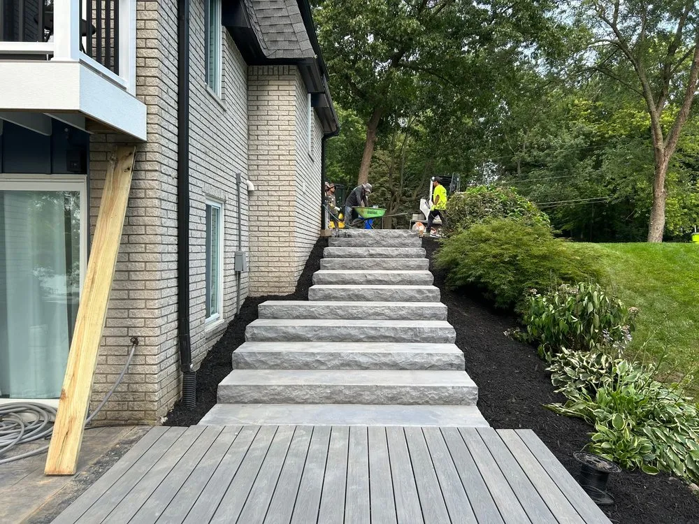 Reliable lawn mowing service with custom design in Waterford Township, MI by M&S Landscape