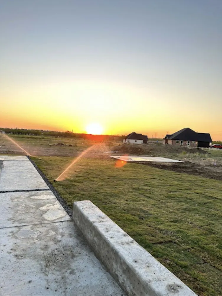 Custom garden landscaping in Joshua, TX by MS Landscaping & Irrigation