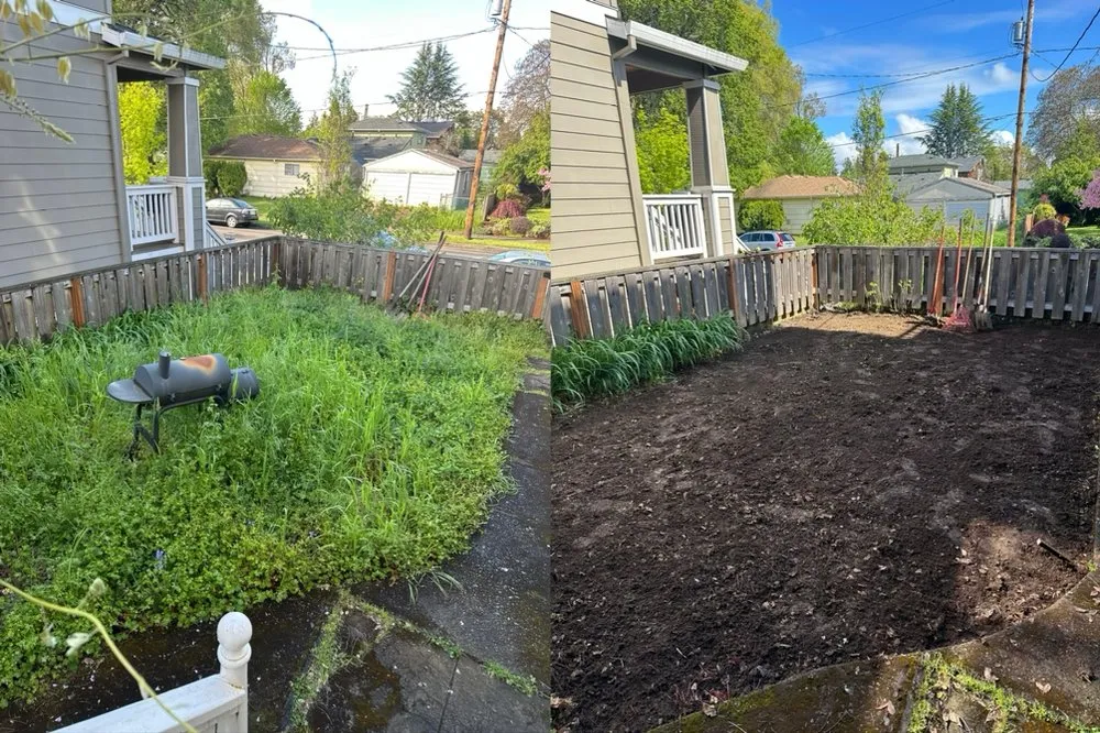 Trusted yard cleanup service with custom design in Portland, OR by M&S Landscaping and Detailing