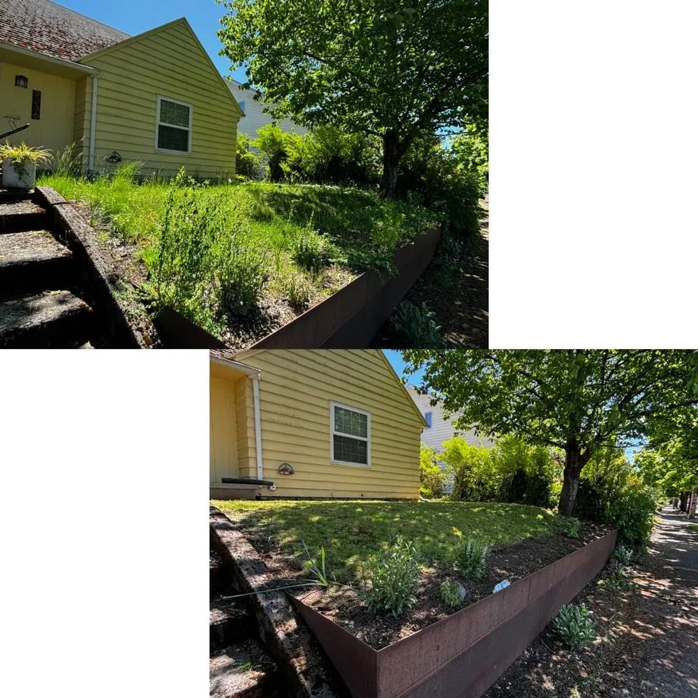 Custom garden landscaping for homes across Portland, OR - M&S Landscaping and Detailing