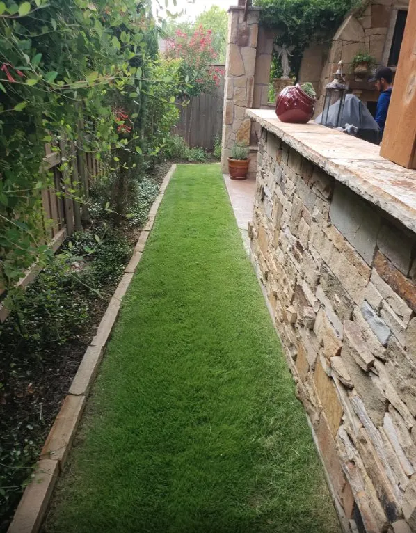 Custom landscaping services for residential properties in Fort Worth, TX by MS Landscaping