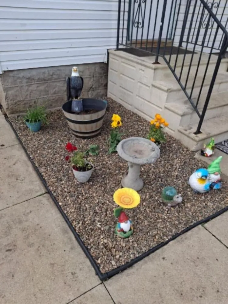 Professional landscape design with custom design in Waterloo, IA by M&S Lawn Care Services