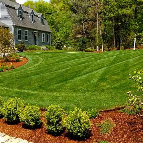 Local outdoor landscaping with custom design across Northbridge, MA - M&S Lawncare