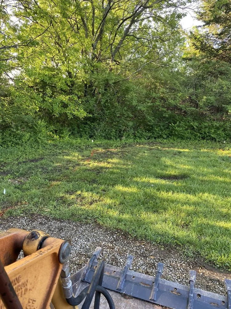 Trusted yard cleanup service in Topeka, KS by M’s Skid Steer Work