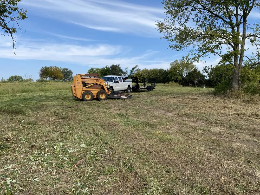 Affordable yard maintenance for residential properties across Topeka, KS - M’s Skid Steer Work