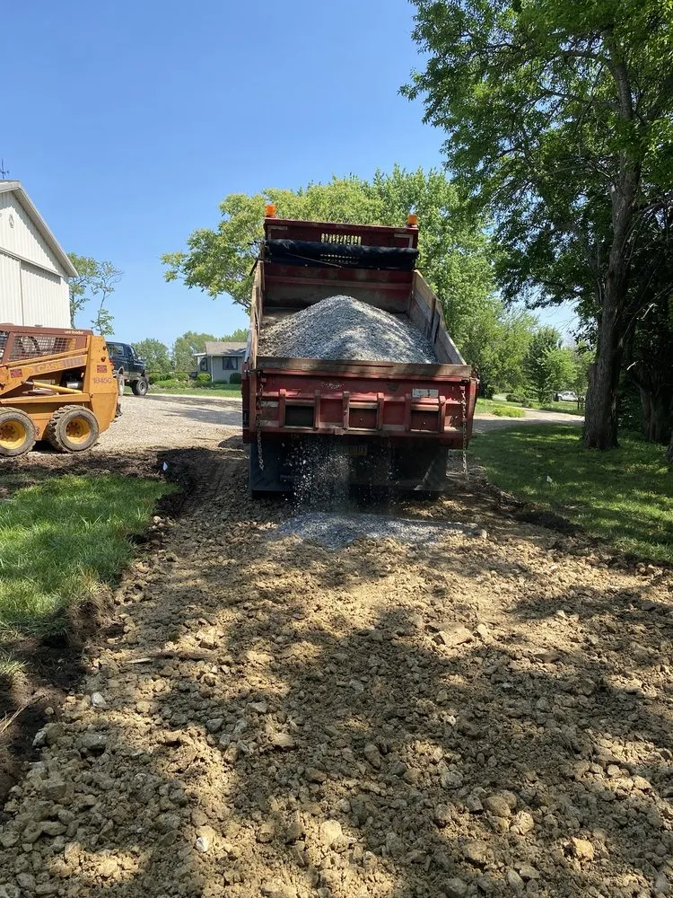 Custom landscaping services in Topeka, KS by M’s Skid Steer Work