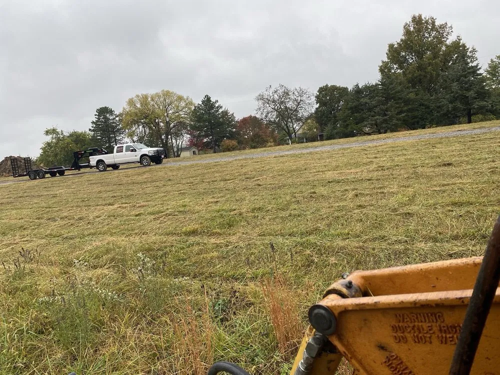 Custom landscape installation for beautiful yards across Topeka, KS - M’s Skid Steer Work