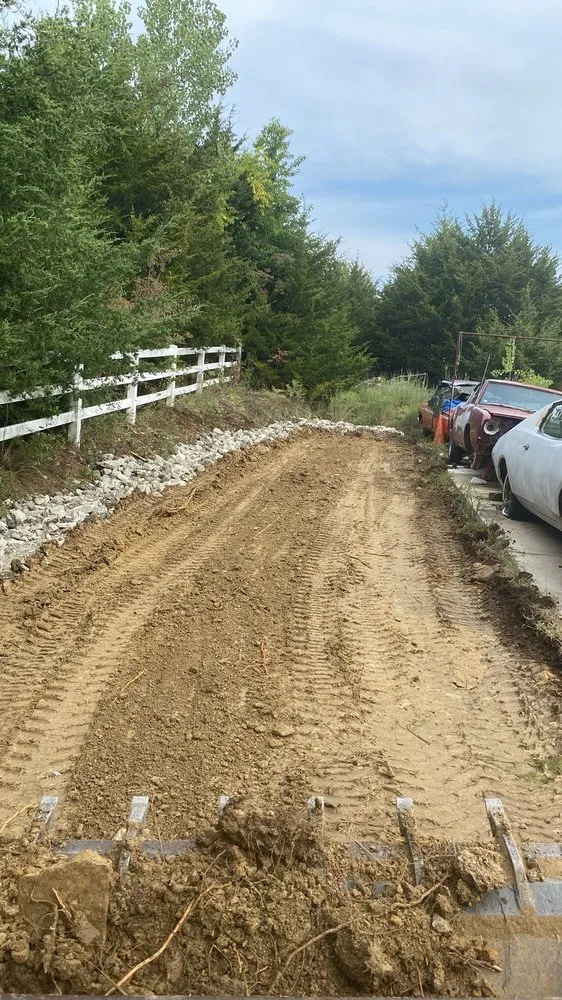 Expert garden landscaping in Topeka, KS by M’s Skid Steer Work