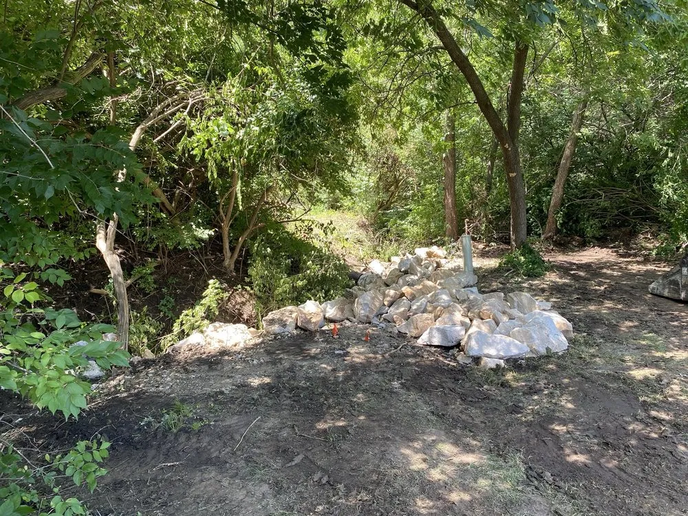 Affordable yard maintenance in Topeka, KS - M’s Skid Steer Work