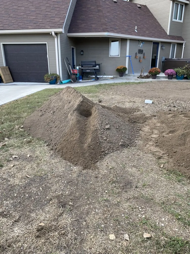Local landscape installation near you across Topeka, KS - M’s Skid Steer Work