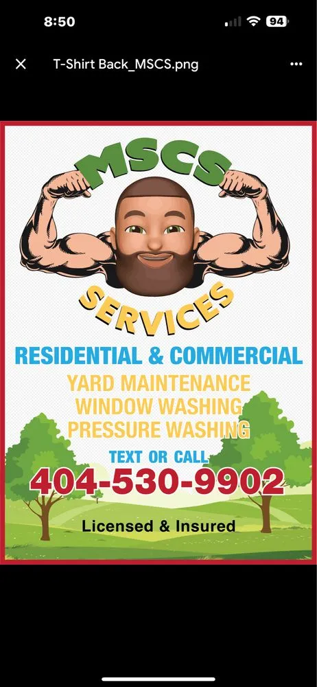 Expert residential landscaping in Atlanta, GA by Mscs Services