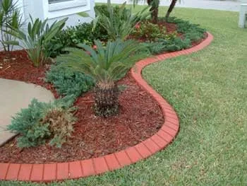 Affordable residential landscaping with custom design in Cape Coral, FL by MSD Curbing