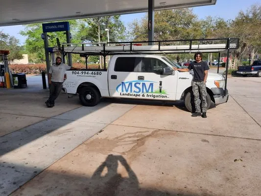 MSM Landscape and Irrigation Logo