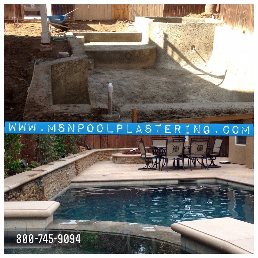Custom landscape design in Whittier, CA - MSN Pool Plastering