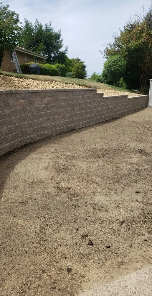 Custom landscape installation in Pittsburgh, PA - MSS Landscaping