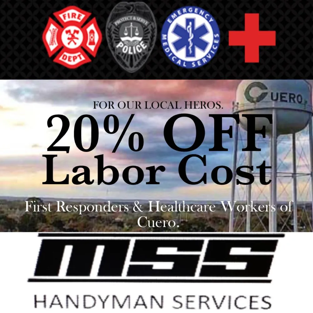 Local landscape design for residential properties in Cuero, TX by MSS Services