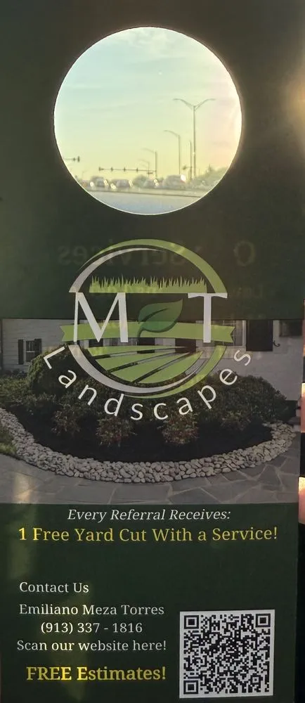 Custom garden landscaping with custom design in Overland Park, KS by MT Landscapes