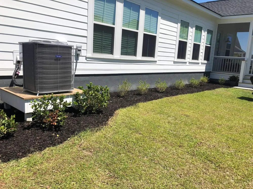 Professional garden landscaping in Huger, SC by Mt Pleasant Lawncare & Landscaping