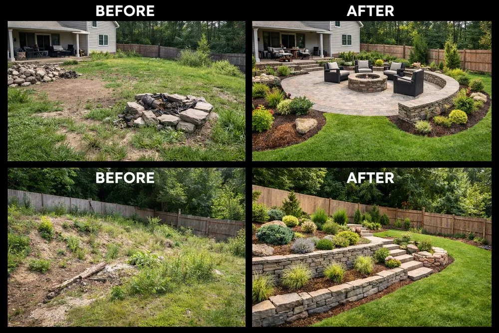 Professional residential landscaping for year-round maintenance across Wilkes barre, PA - MT Property Services