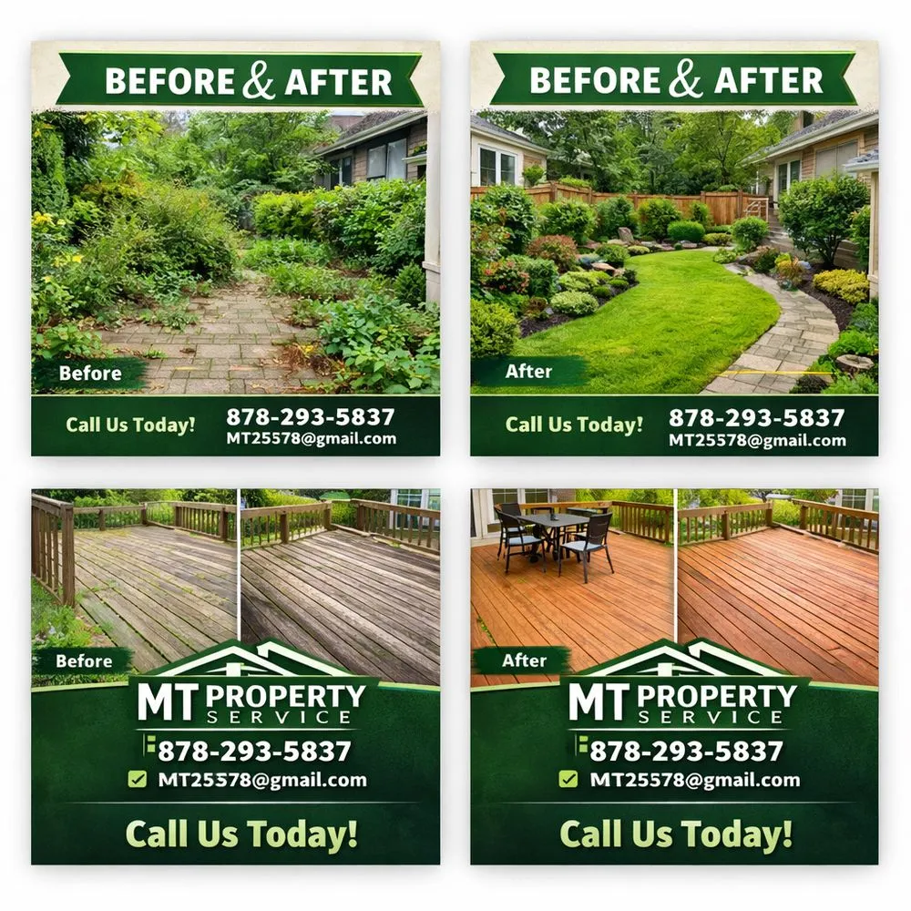 Top-rated garden landscaping for beautiful yards across Wilkes barre, PA - MT Property Services