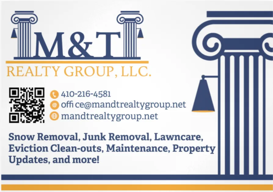 Professional yard maintenance for residential properties across Baltimore, MD - M&T Realty Group