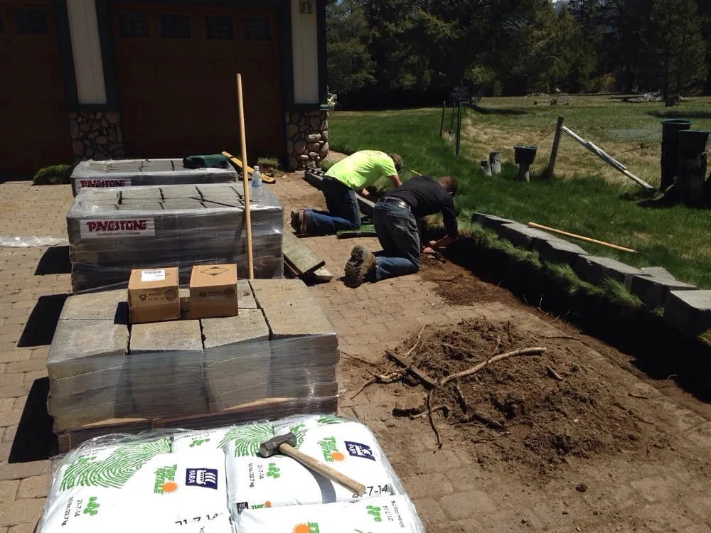 Professional landscape installation in South Lake Tahoe, CA - Mt View Lawn & Garden