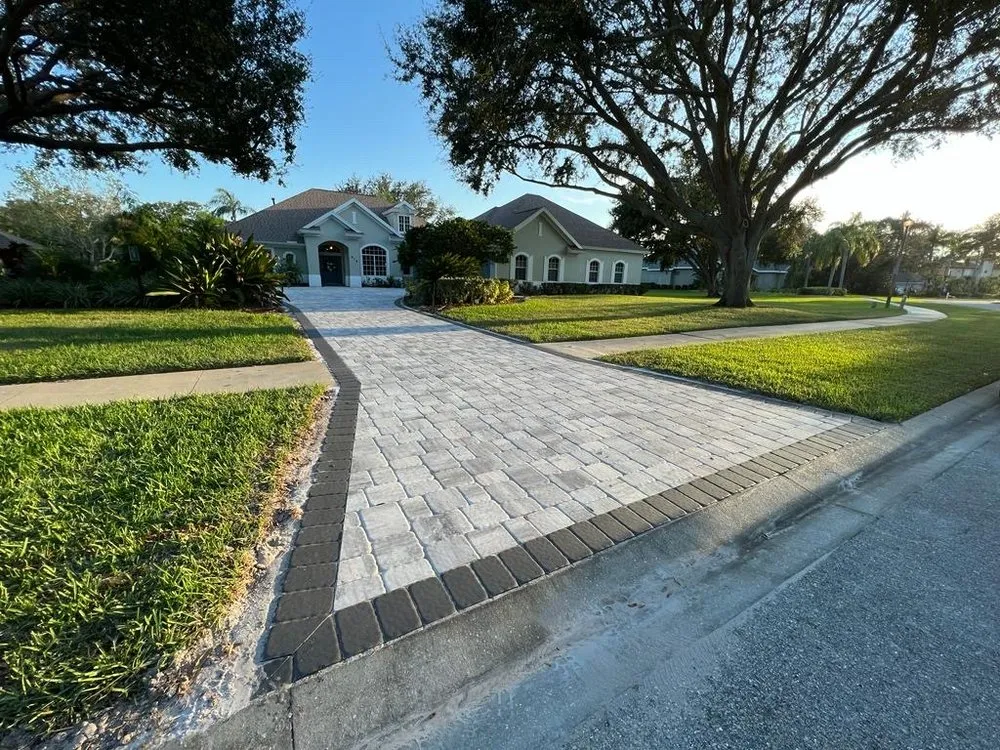 Professional garden landscaping in Sarasota, FL by MTO Surface Solutions