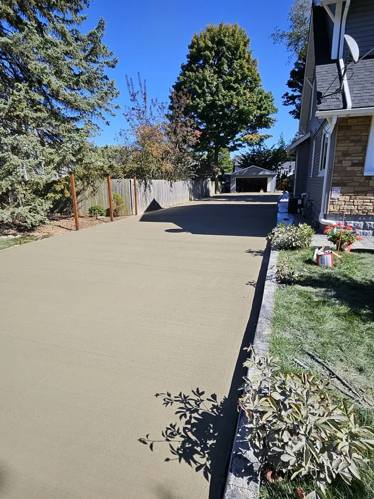 Custom outdoor landscaping near you in Painesville, OH by Mts Concrete And Landscaping