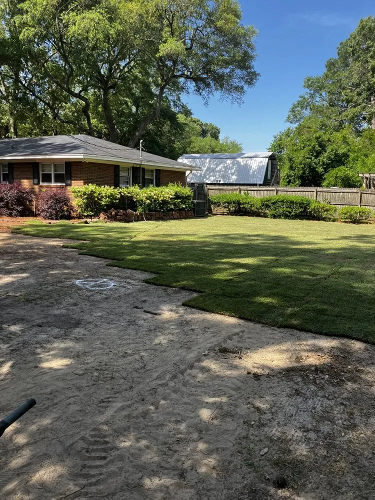 Local landscape installation in Windsor, SC - M&T’s Sprinkler