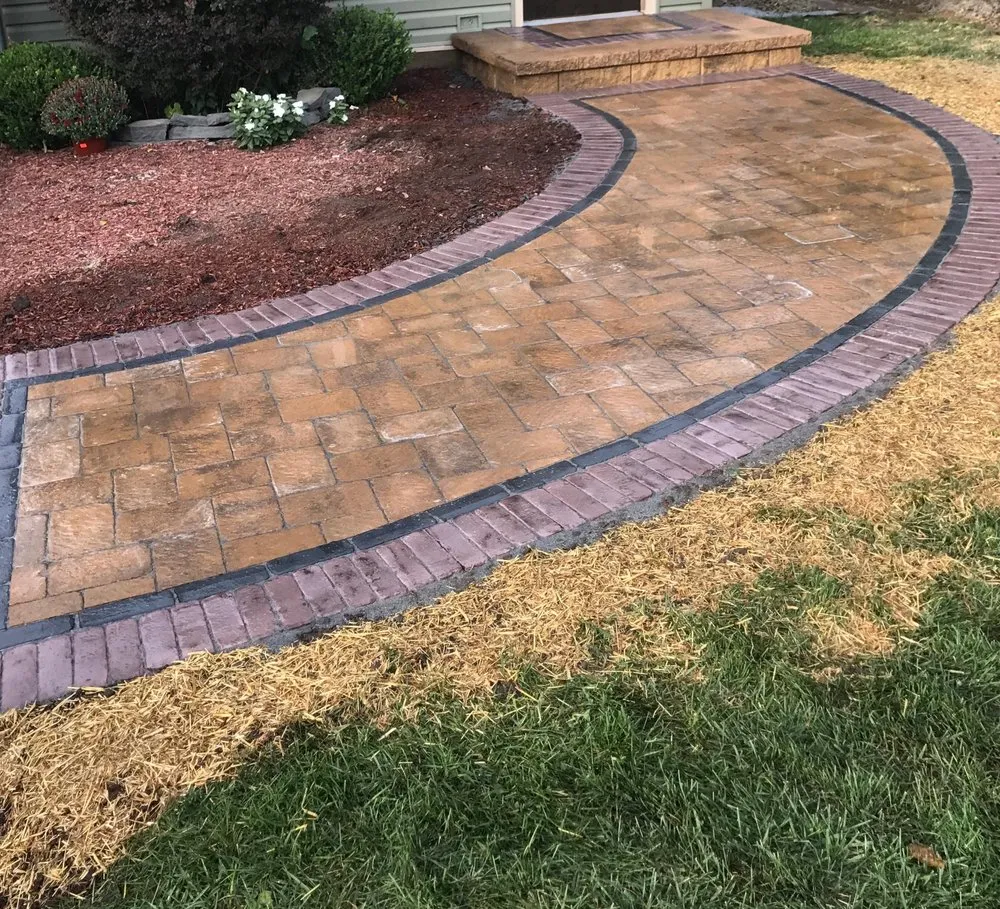 Professional landscape installation with custom design in Highland Mills, NY by MTTJ Property Maintenance
