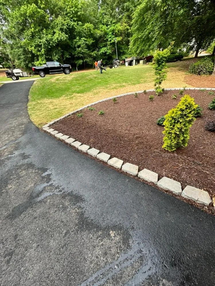 Custom yard cleanup service for beautiful yards in Dahlonega, GA by MTZ Brothers Tree Service & Landscapes