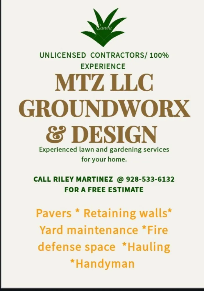 Top-rated yard maintenance experts serving Prescott Valley, AZ - MTZ Groundworx & Design