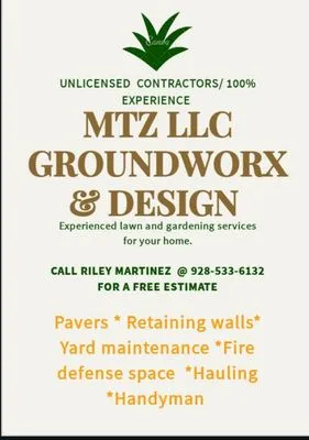 MTZ Groundworx & Design Logo
