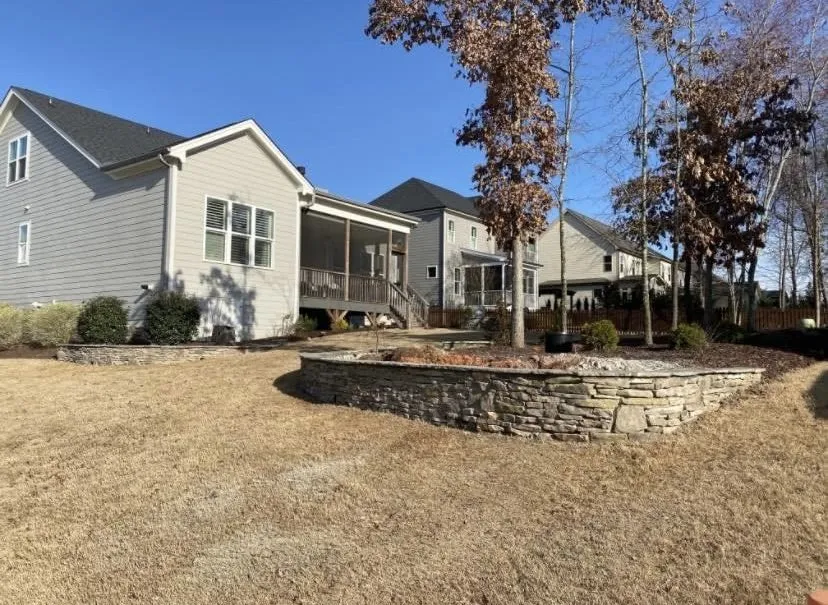 Expert lawn care service with custom design across Garner, NC - Mtz Hardscape & Masonry