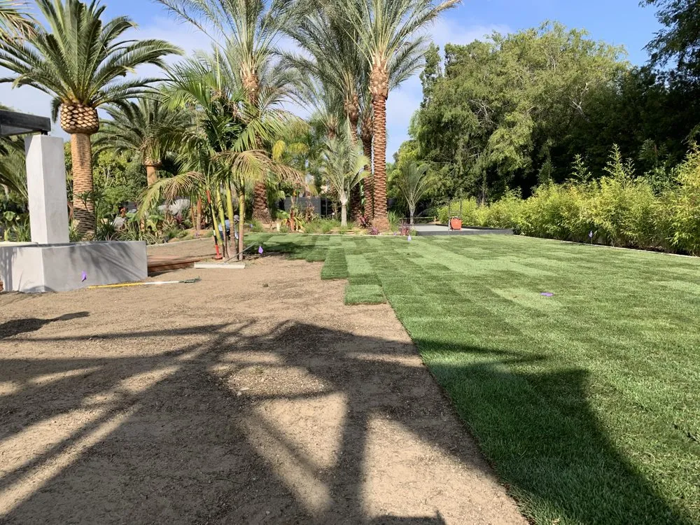 Custom residential landscaping with custom design in Eastvale, CA by MTZ Landscaping