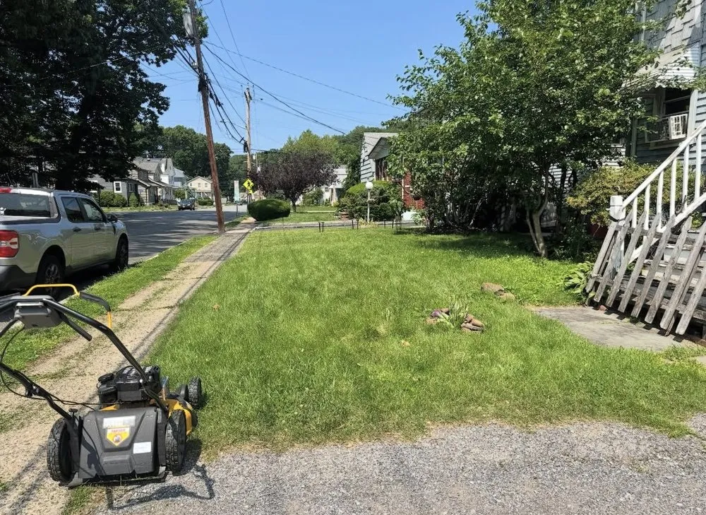 Expert yard cleanup service with custom design across Paramus, NJ - Muccis Lawncare