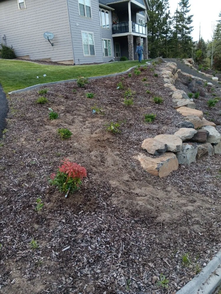 Custom outdoor landscaping for homes across Spokane, WA - Muddy Boots Landscaping